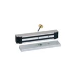 Zwora elektromagnetyczna wpuszczana wąska 300kg | stal nierdzewna INOX | 30035U INOX