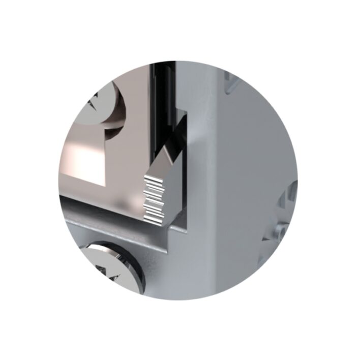 Elektrozaczep standardowy wąski 300 kg 12-24V AC/DC | funkcja stałego odblokowania | SEE1L - obrazek 2