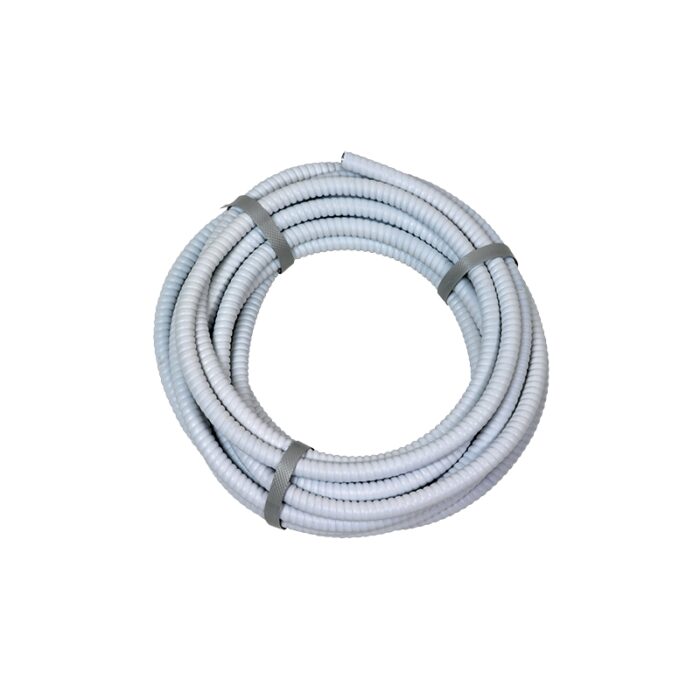 Peszel na kable biały szeroki 10/13 mm | Rolka 10m | RLB10 - obrazek 1
