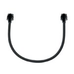 Peszel na kable wąski 9/7 mm | czarny 50 cm | DLN7