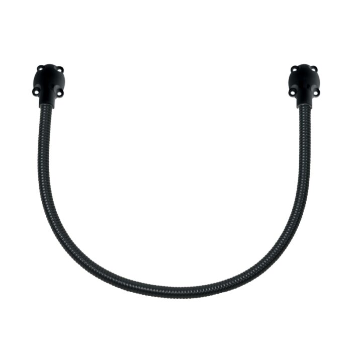 Peszel na kable szeroki 13/10 mm | czarny 50 cm | DLN10 - obrazek 1