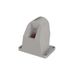 Trzymacz do drzwi PPOŻ podłogowy 24V DC 50kg | PO245S - obrazek 2