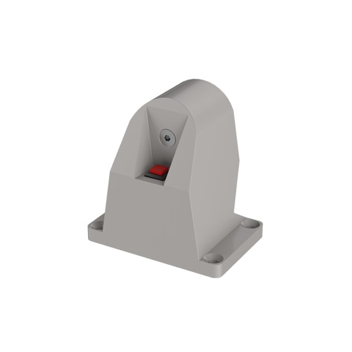 Trzymacz do drzwi PPOŻ podłogowy 24V DC 50kg | PO245S - obrazek 2
