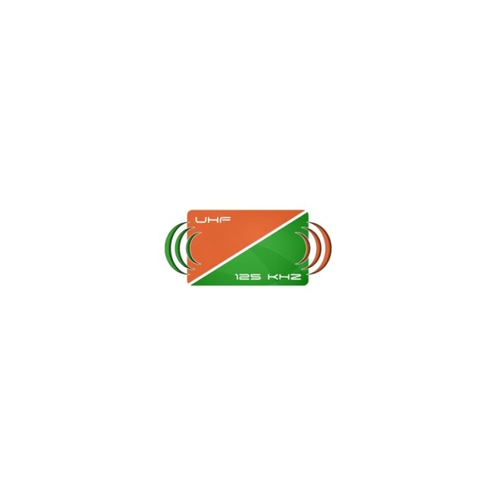 Karta rfid dualna z numerem UNIQUE & UHF - obrazek 1