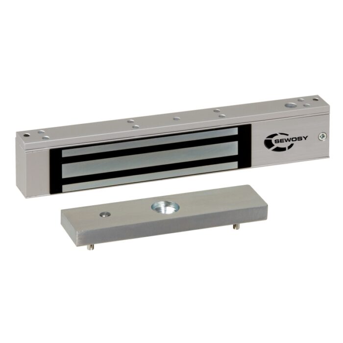 Zwora elektromagnetyczna 150 kg | Przekaźnik i LED | 150M - obrazek 1