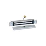 Zwora elektromagnetyczna wpuszczana wąska 300kg | stal nierdzewna INOX | przekaźnik | 30035M INOX