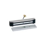 Zwora elektromagnetyczna wpuszczana wąska 300kg | stal nierdzewna INOX | przekaźnik | 30035M INOX - obrazek 4
