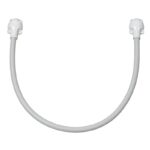 peszel na kable metalowy 50 cm kolor biały